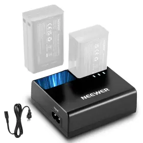 Nc2-z1 Neewer Nc2 Z1 Dual Battery Charger For Z2 Z760 Flash With 74v 2600mah