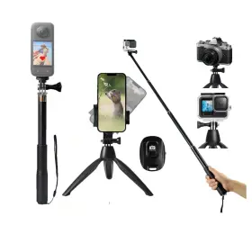 Xy005 Newyihokj 35 Inch Extendable Selfie Stick For Action Camera Insta 360/gopr