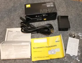 Mh-65 Nikon 018208257829 Battery Charger Oem Box Manual More