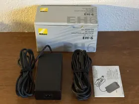 25282 Nikon Eh-6 Ac Adapter In Box For Continuous Power To D3x D3s D3 D2x D2h D2xs