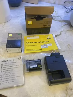 Mh-24 Nikon 27019 Quick Battery Charger Free Lithium Ion Hold Charge Gr8 Spare #2