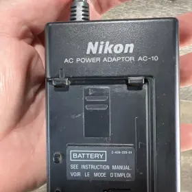Ac-10 Nikon Battery Charger Ac Power Adapter Tested Works Free Shipping #2