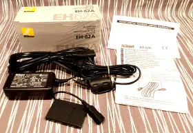 Nikon Eh-62a Battery Charger For Coolpix S10 P5100 P5000 Etc