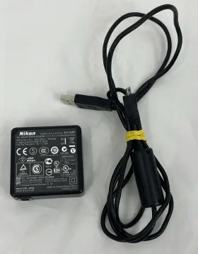 Eh-69h Nikon Ac Camera Battery Charger Adapter For Coolpix With Cord Included