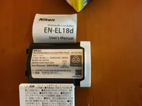 En-el18d Nikon For Battery 10.8v 3300mah
