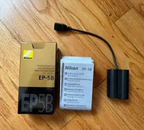 Ep-5b Nikon Genuine Power Supply Connector Battery To