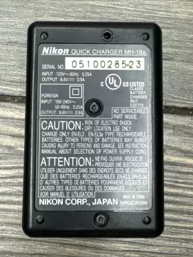 Madison-18a Nikon Vintage Quick Charger Battery Replacement Part Piece #2