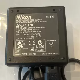 Mh-61 Nikon Oem Genuine Battery Charger Adapter For P90 P100 P500 P510 P520 #3