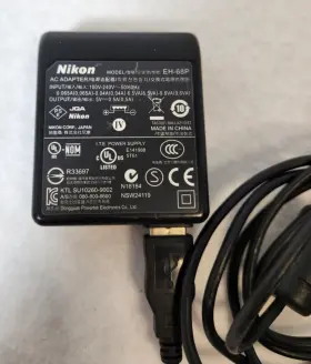 Eh-68p Nikon S8100 Original Ac Adapter Charger Coolpix S3000 S4000 S6000 With Cord #3