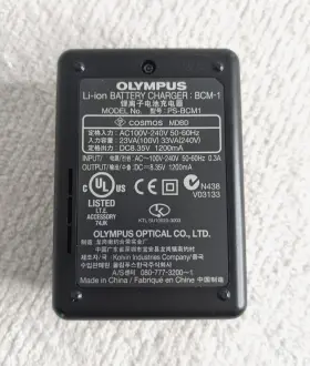 Blm-1 Olympus Bcm-1 Li-ion Battery Charger For No Power Cable #2
