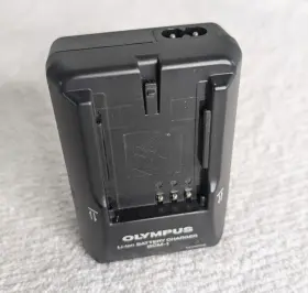 Blm-1 Olympus Bcm-1 Li-ion Battery Charger For No Power Cable #3
