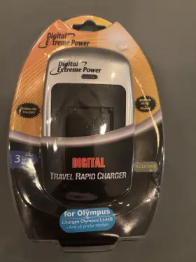 Xcdo40b Olympus Digital Extreme Rapid Travel Charger For Camera Li-40b