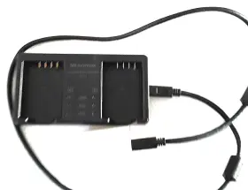 Blx-1 Om System Bcx-1 Working Twin Battery Charger For Olympus Camera Batteries