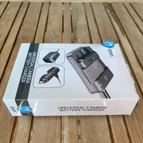Ona18ca007 Onn Universal Camera Battery Charger Lithium-lon Dslr Camcorder Wall Car Adapter #3
