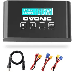 1s-6s Ovonic Mate1 Lipo Battery Charger 100w 10a Smart Rc Chargers Wi