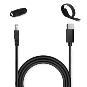 Ct5521pvc12-5 Oyy Usb C To 5.5mm X 2.1mm Power Cord Usb-c Conver Dc 12v 3a Output Cable