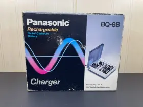 Bq-8b Panasonic Vintage Rechargeable Nickel Cadmium Nicd Battery Charger