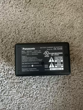 De-a20b Panasonic Video Camera Ac Adapter Charger #2