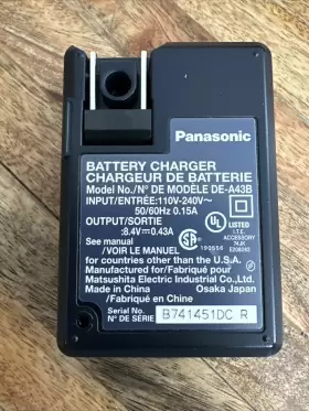 Dmc-fz50 Panasonic De-a43b Lumix Oem De-a43 Charger For Dmc-fz30 Dmc-fz35 Dmc-fz38 #2