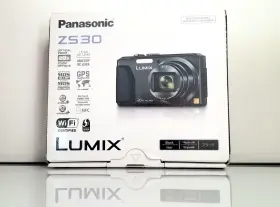 Dmc-zs30 Panasonic Lumix Zs30 Digital Cam. Battery Ac Adaptor Cable Dvd Manual And Pouch