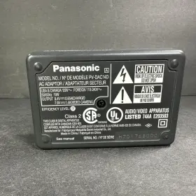 K2gj2dz00017 Panasonic Pv-dac14d Battery Charger And Video Camera Ac Adapter For Camcorder #3