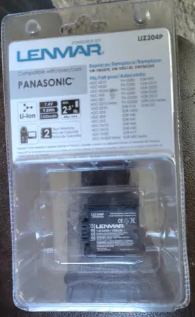 Liz304p Panasonic Lenmar Li-ion Battery