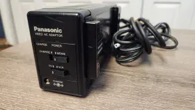Pv-a20m Panasonic Black 120 V Ac Adaptor Battery Charger For Camcorders Tested