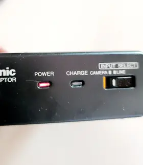 Pv-a22m Panasonic Battery Charger And Wall Adapter Model Tested Av In/out Elec #2