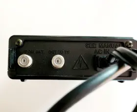 Pv-a22m Panasonic Battery Charger And Wall Adapter Model Tested Av In/out Elec #3