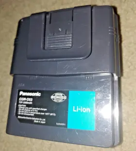 Vdxpacgrd53b Panasonic Used Cgr-d53 For Digital Camcorder Battery