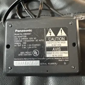 Vsk0597 Panasonic Genuine Video Camera Battery Adapter Charger #2