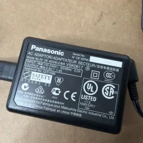 Vsk0617 Panasonic Genuine Battery Adapter Charger With Power Cord