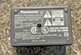 Pv-dac14d Panasonic Vsk0651 Video Ac Adaptor Power Supply Charger Adaptor-teste