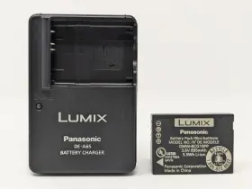 Dmw-bcg10pp Panasonic Vsk0768 Lumix De-a65 Battery Charger With - Tested Working