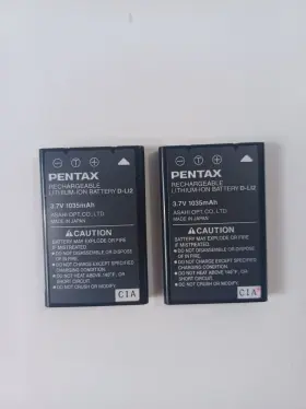 D-bc2 Pentax Battery Charger And 3 Batteries Bundle Free Ship #2