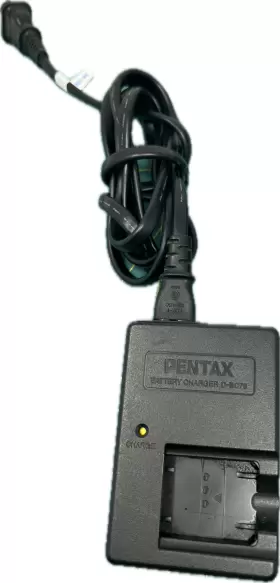 D-bc78 Pentax Genuine Oem Battery Charger For Optio M60 V20 W60 W80 And Other