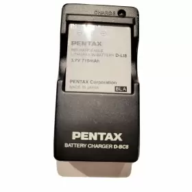 D-bc8 Pentax Battery Charger Optio S S4 S4i S5i S5n S5z S6 S7 Sv Svi Dbc8