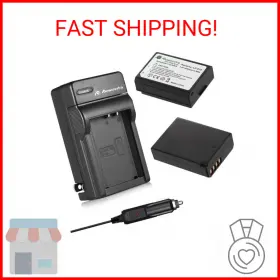 Lp-e10 Powerextra 747180909463 2 Pack Battery And Charger Compatible With Rebel T3 T5 T6 T7 K