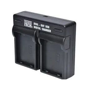 Bm-lpe12 Premium Tech Pt-2b8 Dual Bay Usb Digital Charger For Canon Battery