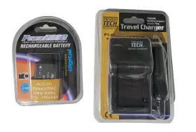 Acd-331 Premium Tech Pt-61 Ac/dc Travel Charger And Rechargeable Battery