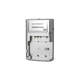 Promaster 029144701208 Traveler Flex Charger For Interchangeable Lens Camera Batteries #70120