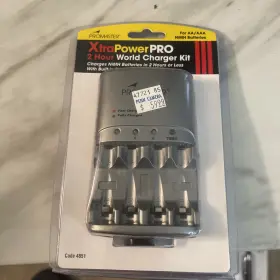 4851 Promaster Pro Master Xtra Power Battery Charger For Aa/aaa Nimh Batteries