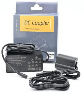 Ob021025vk001 Promaster 65940 Open Box Excellent Dc Coupler With Ac Power Supply For Nikon En-el