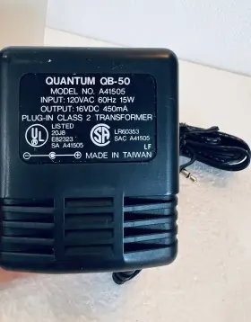 A410505 Quantum 410505 Qb -50 Charger Class 2 Transformer For Qb5-us #a410505 #2
