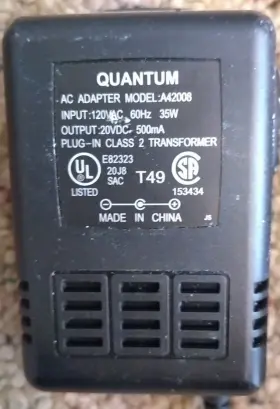 A42008 Quantum Photo Battery Charger- T49 - Model Qpaq