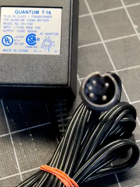 Qt-40us Quantum This Item Is A Or Turbo Battery Charger And Transformer #3