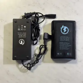 Jbvb-95 Rapid Juicebox V-mount Battery And Charger Led Charge Level Display #2