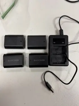 Rp-bc018 Ravpower Rav Power With 2 Fz100 Battery And Charger #3
