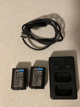 Rp-pc056 Ravpower Savior Battery Charger 2 Batteries