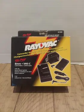Rv-5000 Rayovac New - Camcorder Battery Quick Charger/conditioner